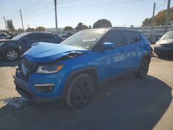 Salvage cars for sale from Copart Miami, FL: 2020 Jeep Compass Latitude