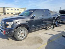 Salvage cars for sale from Copart Wilmer, TX: 2015 Ford F150 Supercrew