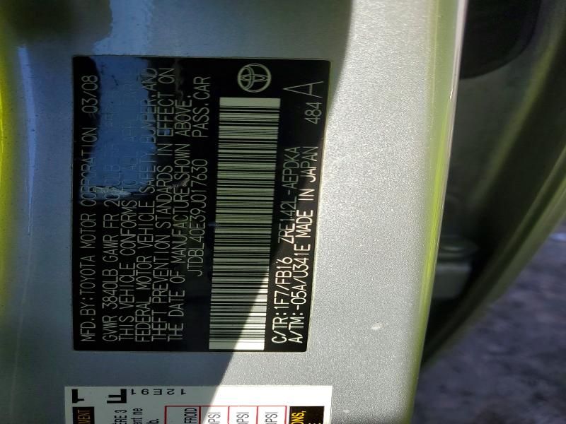 2009 Toyota Corolla Base