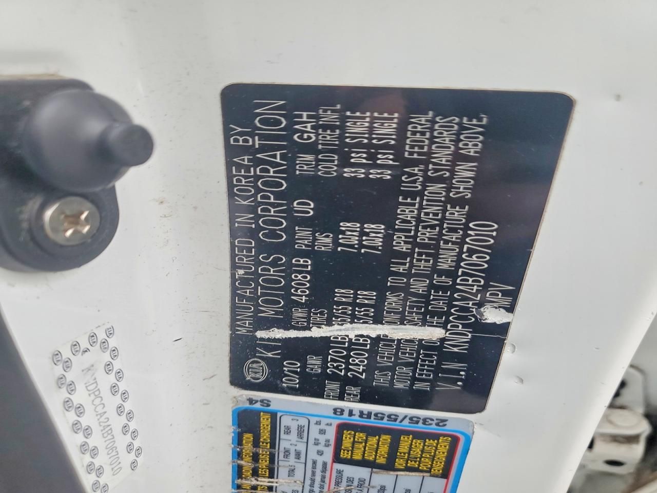 2011 KIA Sportage ex