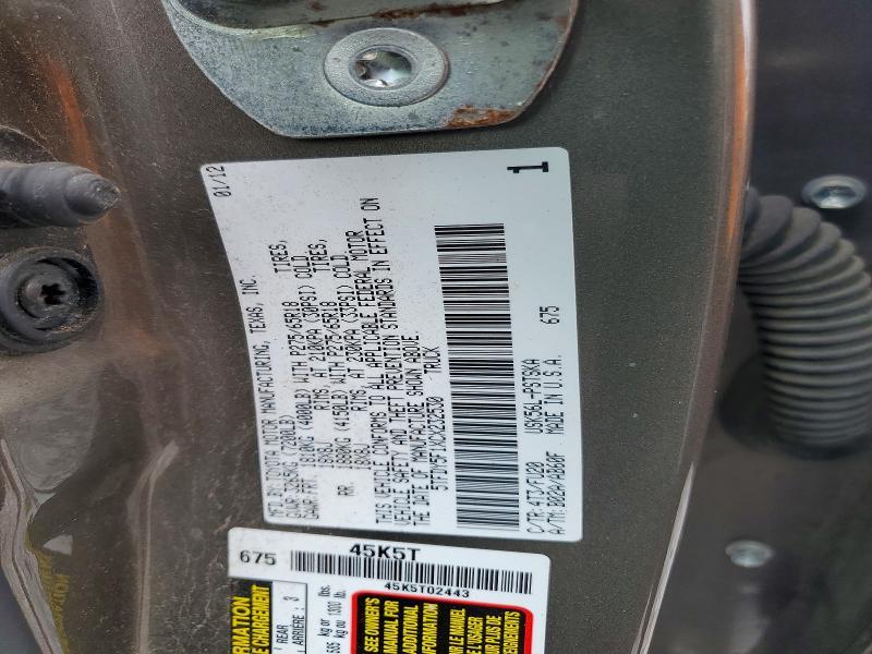 2012 Toyota Tundra Crewmax SR5