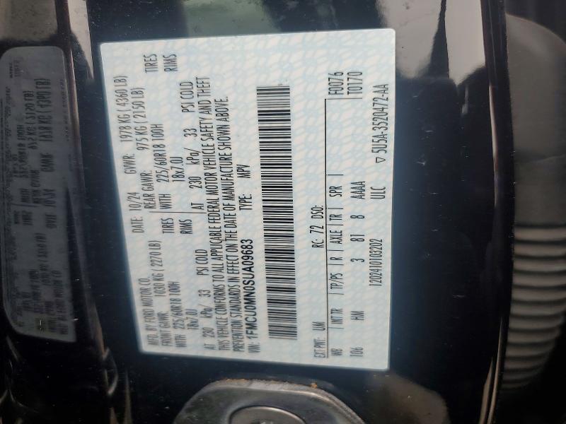 2025 Ford Escape st Line