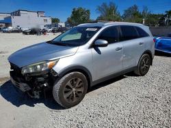 KIA Sorento ex salvage cars for sale: 2017 KIA Sorento ex