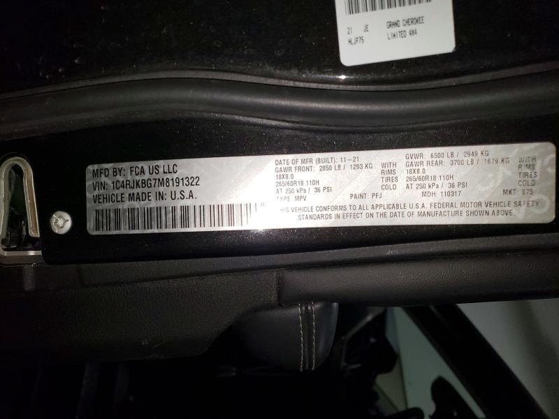 2021 Jeep Grand Cherokee l Limited