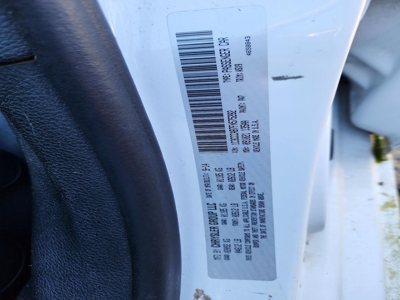 2015 Chrysler 200 Limited