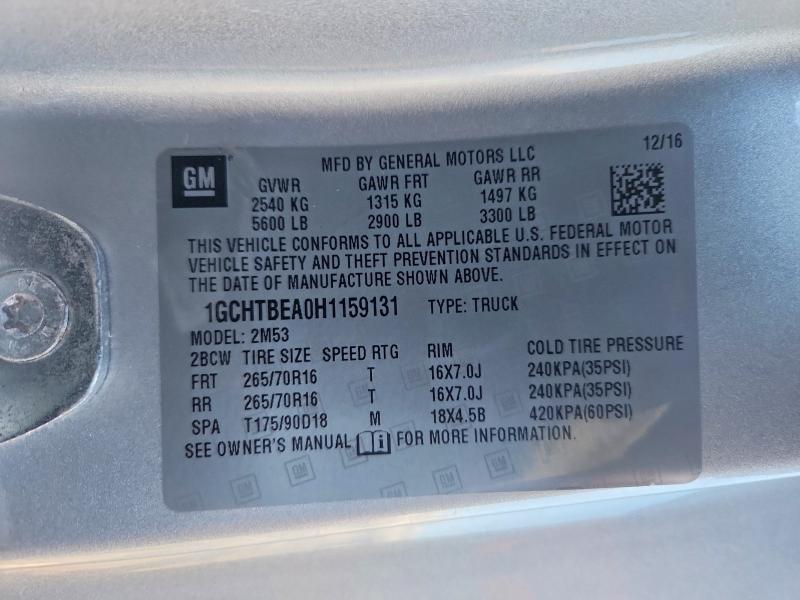 2017 Chev Colorado