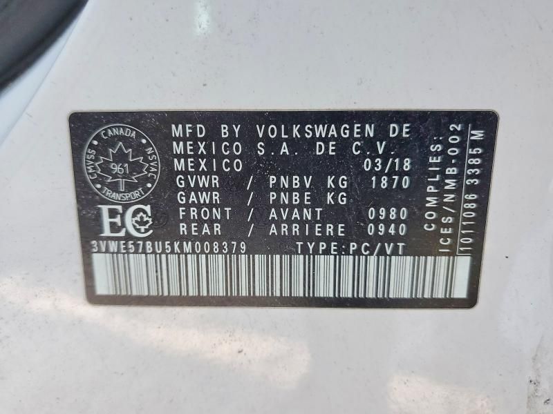 2019 Volkswagen Jetta sel