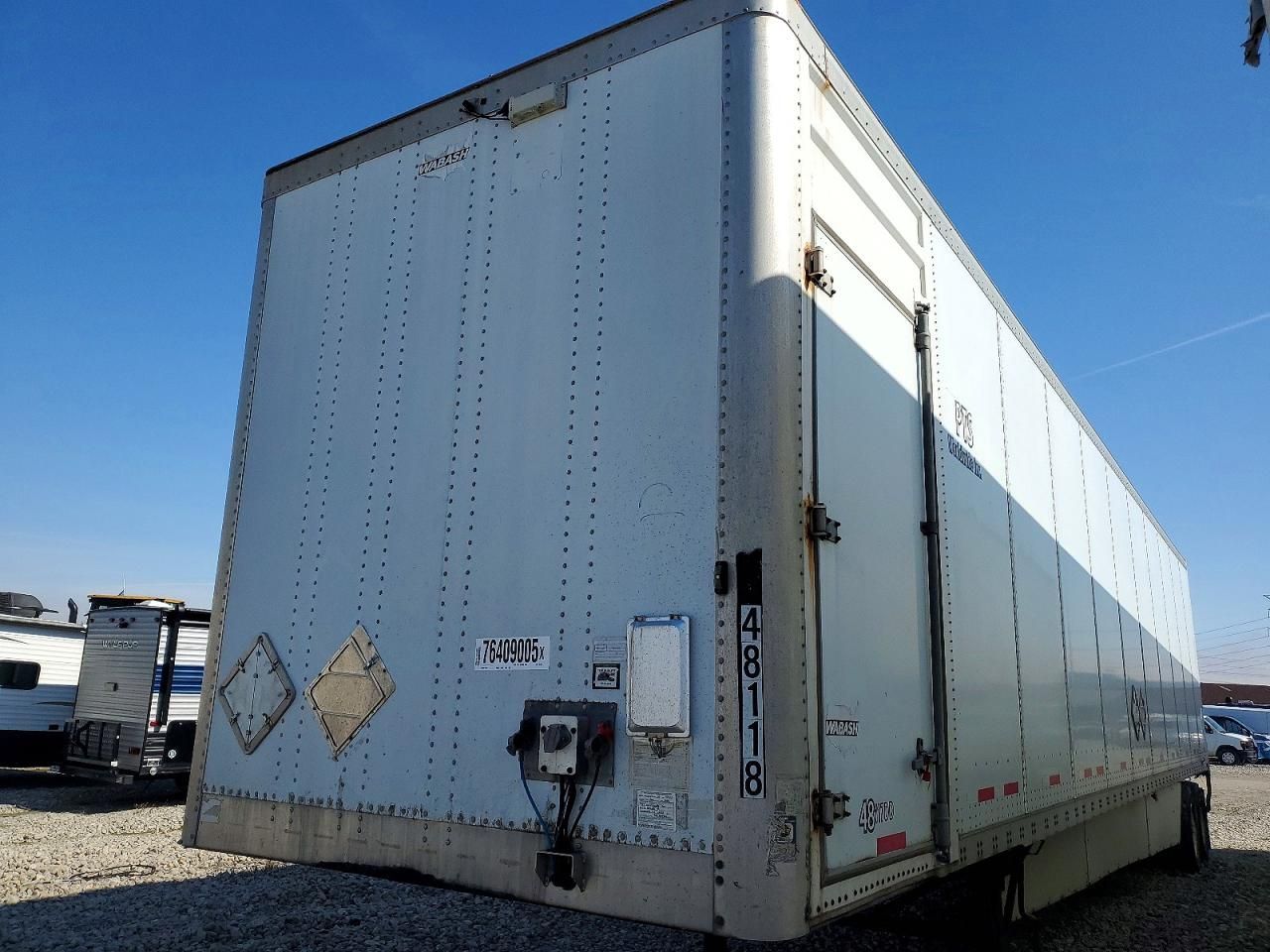 2013 Wabash 53 Trailer-DRY Van Trailer