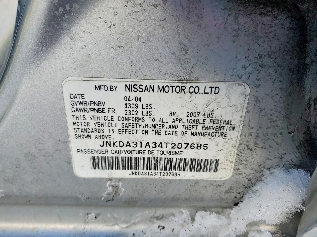 2004 Infinity I35