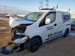 Salvage trucks for sale at Elgin, IL auction: 2015 Nissan NV200 2.5S