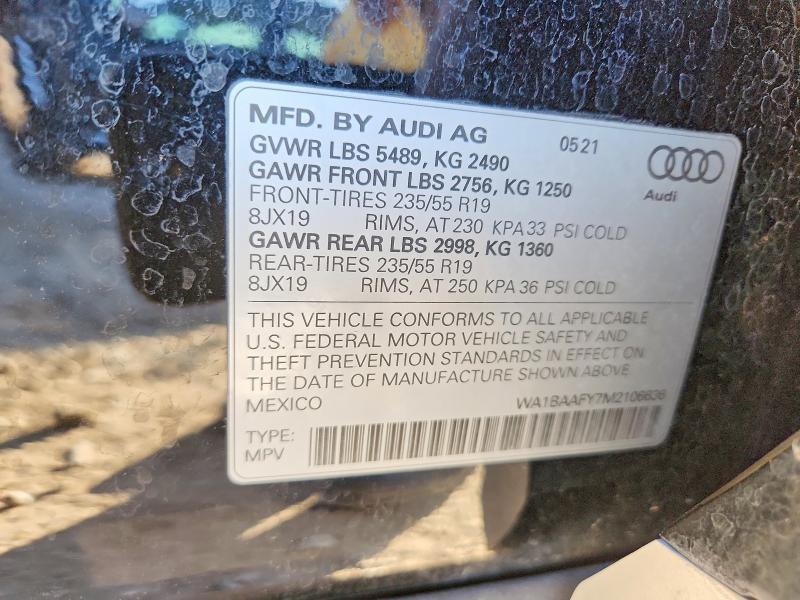 2021 Audi Q5 Premium Plus