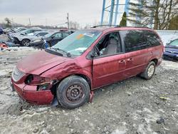 Chrysler salvage cars for sale: 2002 Chrysler Town & Country lx