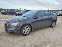 Salvage cars for sale from Copart Houston, TX: 2015 Chevrolet Cruze lt