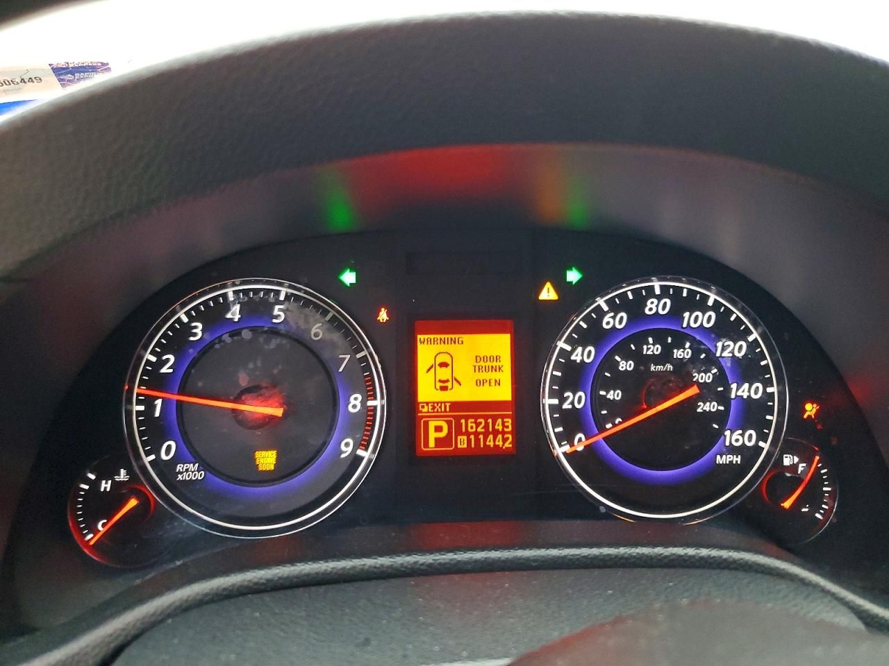 2009 Infiniti G37 Base