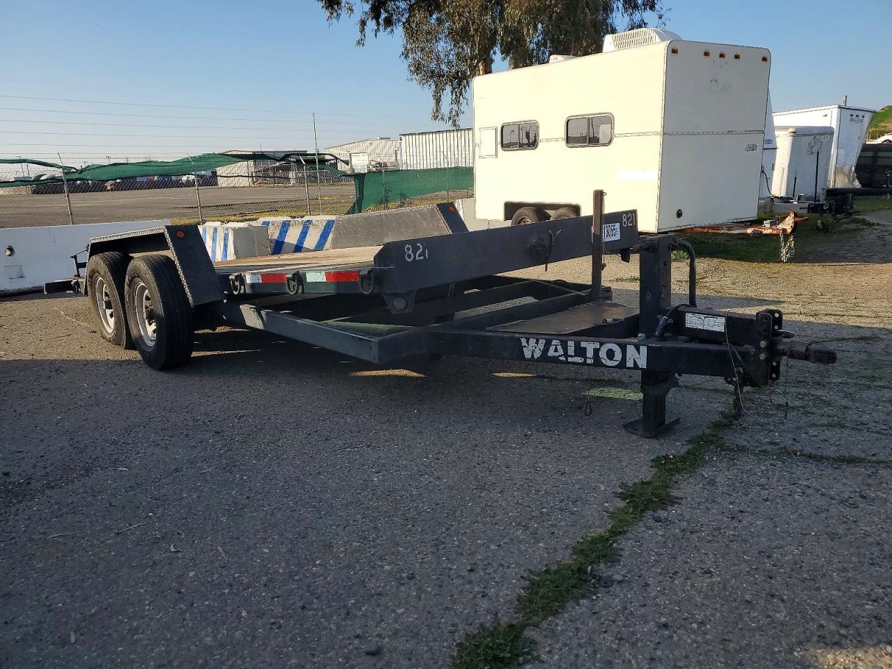 2014 Walt 2014 JRW Tilt Deck Equipment Trailer