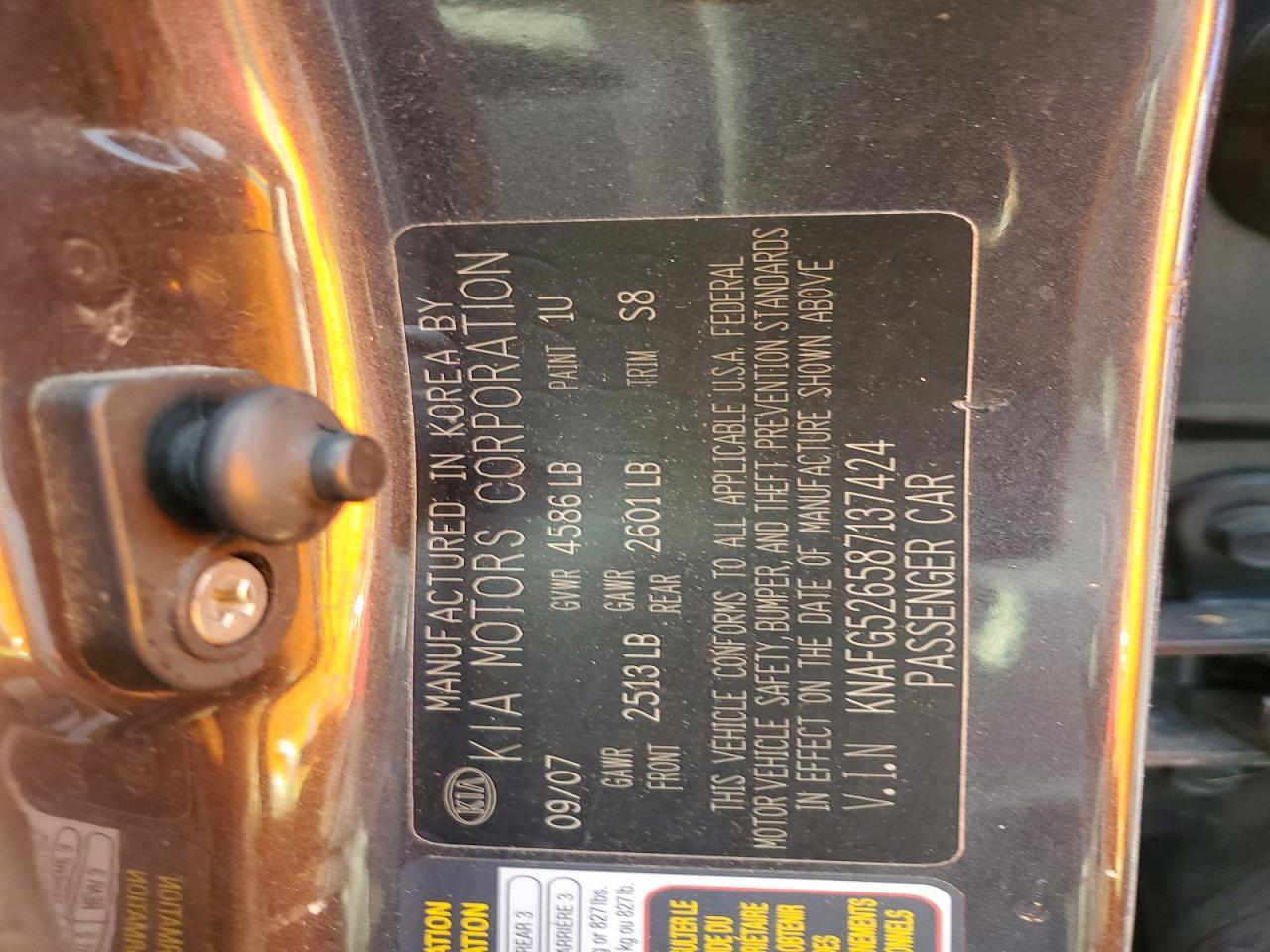2008 KIA Rondo lx