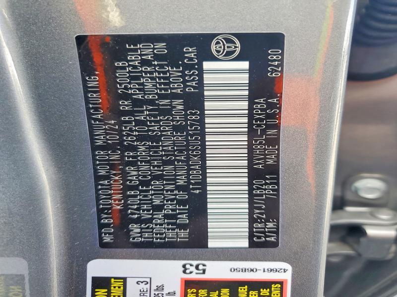 2025 Toyota Camry xse