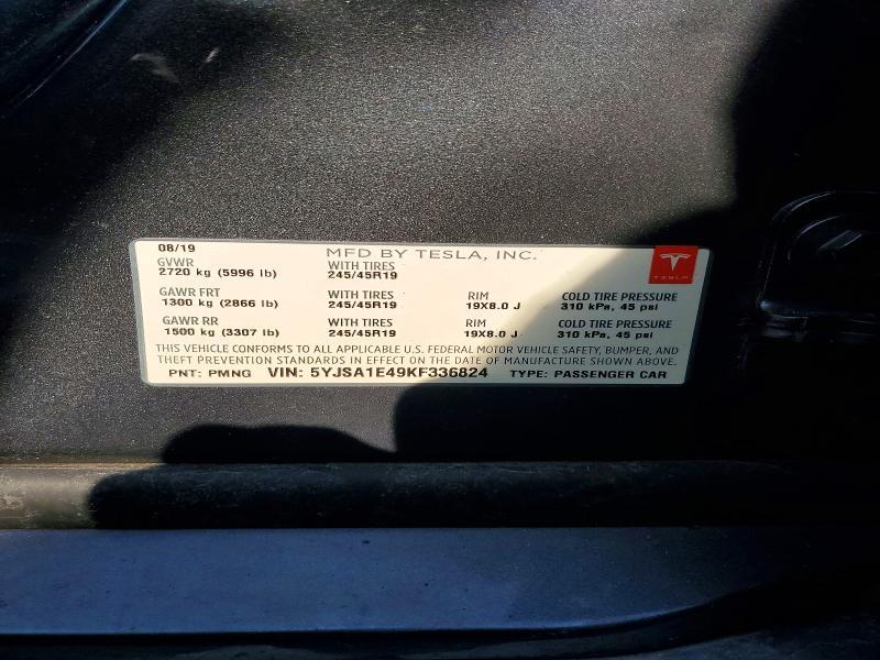 2019 Tesla Model s