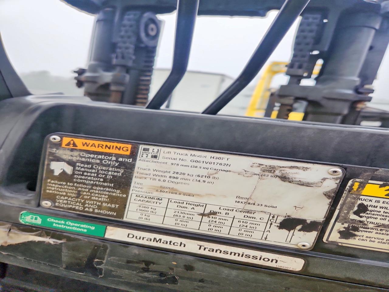 2015 Hyster Forklift