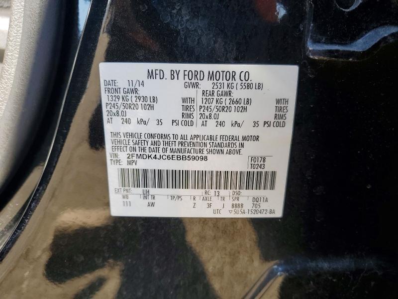 2014 Ford Edge sel
