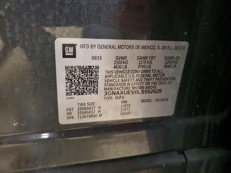 2020 Chevrolet Equinox lt