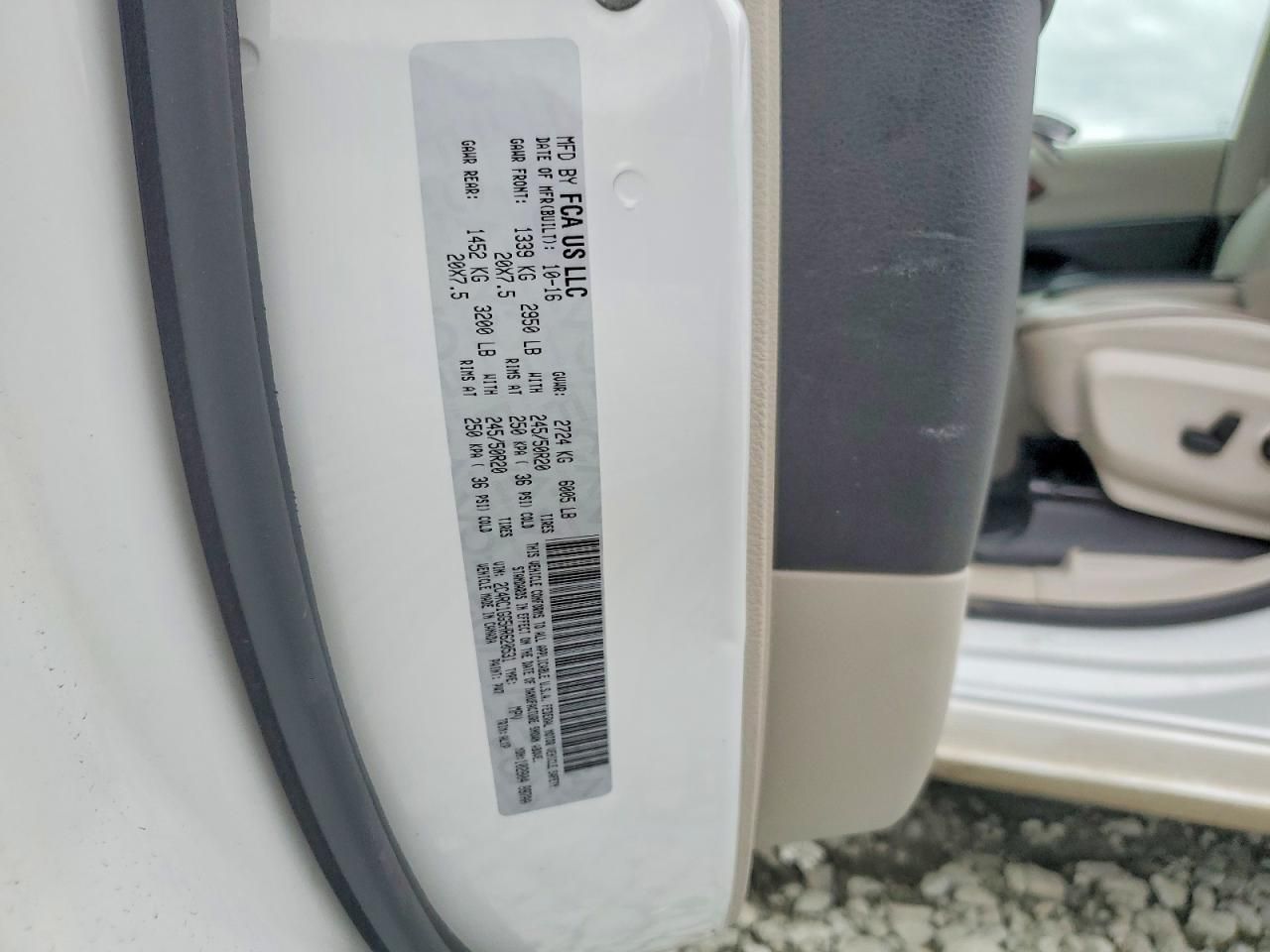 2017 Chrysler Pacifica Limited