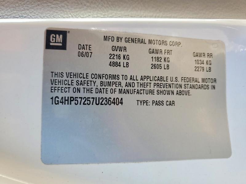2007 Buick Lucerne cx