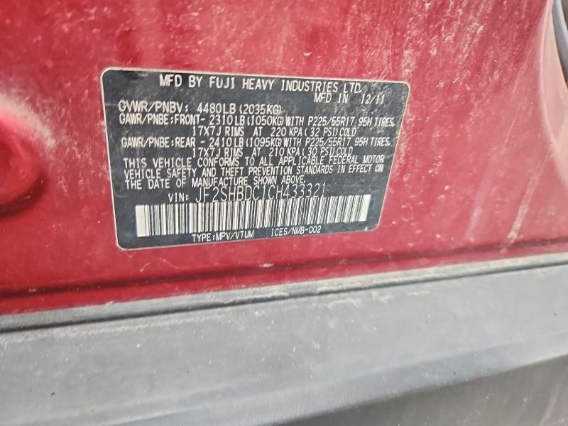 2012 Subaru Forester 2.5x Premium