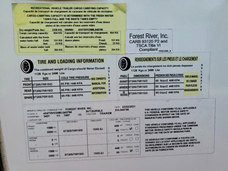 2021 Wildwood 2021 Foresriver Surveyor
