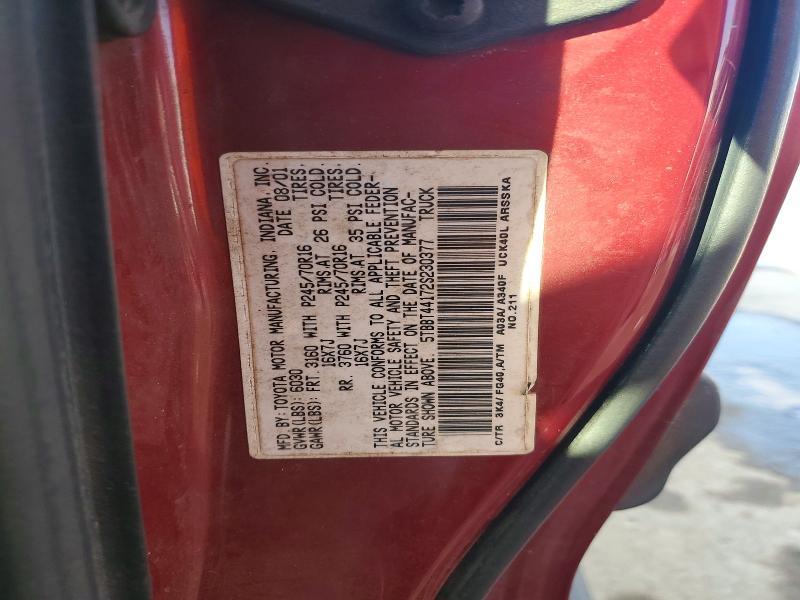 2002 Toyota Tundra SR5 V8