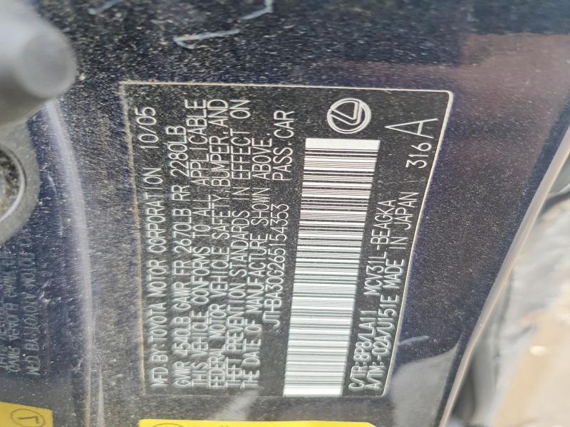2006 Lexus Es 330