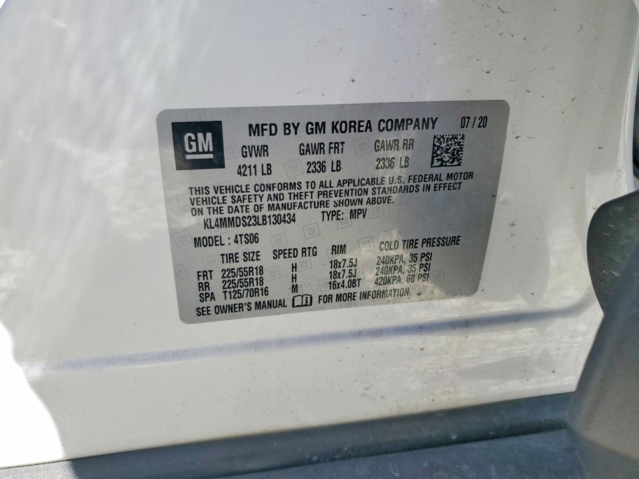 2020 Buick Encore gx Select