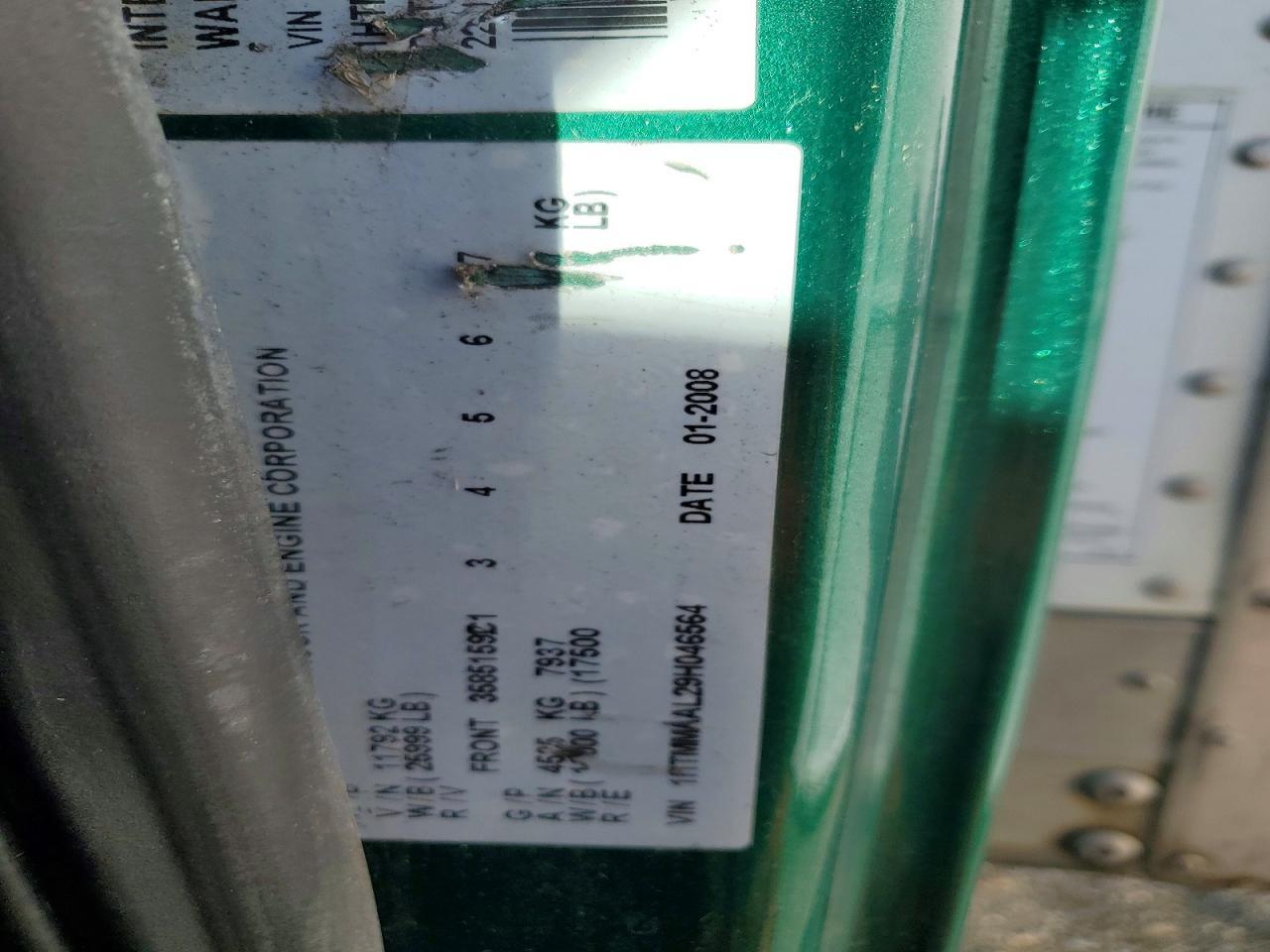 2009 International MA025 BOX Truck