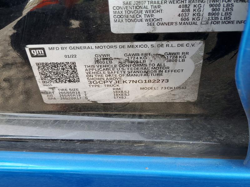 2022 Chevrolet Silverado ltd K1500 Lt-l