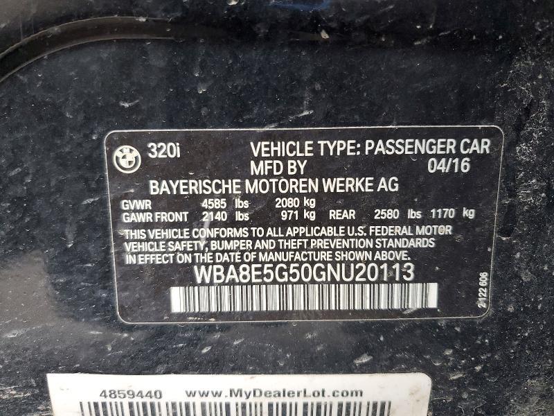 2016 BMW 320 xi