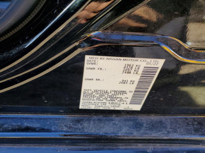 2022 Nissan Altima sr