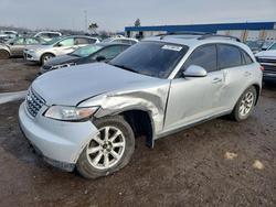 Infiniti salvage cars for sale: 2008 Infiniti Fx35