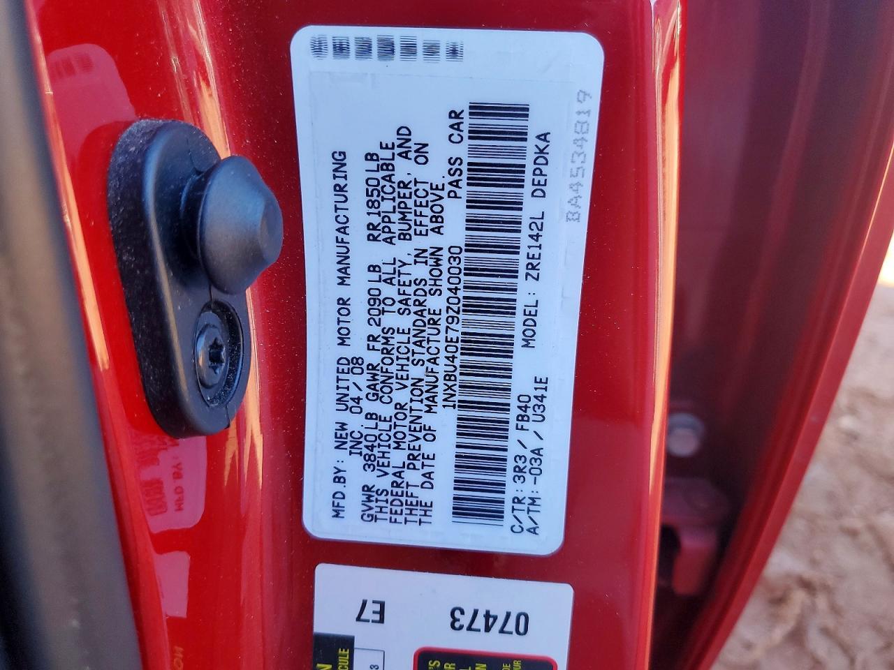 2009 Toyota Corolla Base