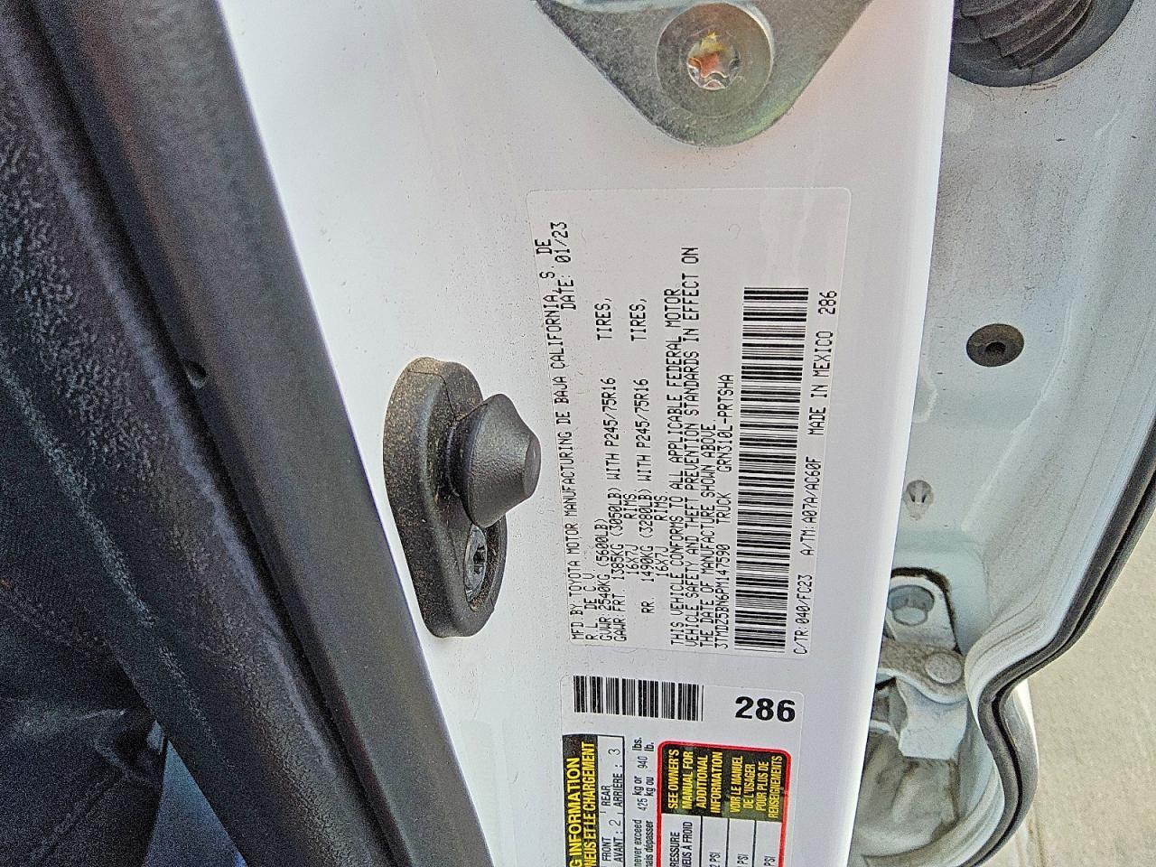 2023 Toyota Tacoma SR5 V6