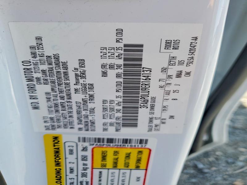 2014 Ford Fusion se Hybrid