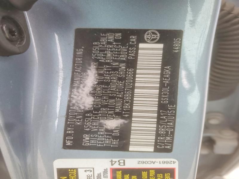 2007 Toyota Avalon xl