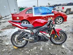 Salvage motorcycles for sale at Windsor, NJ auction: 2005 Yamaha YZFR6 L