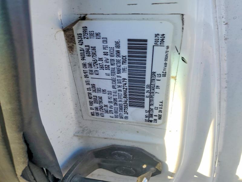 1998 Ford Econoline E350 Super Duty van
