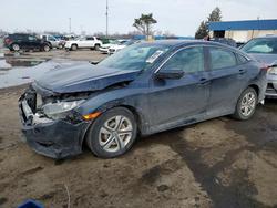 Honda salvage cars for sale: 2018 Honda Civic lx