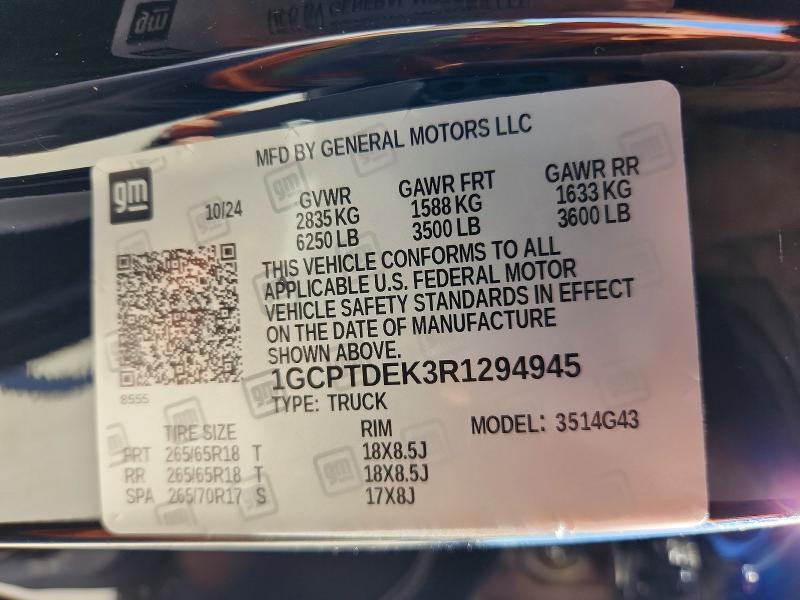 2024 Chevrolet Colorado Z71