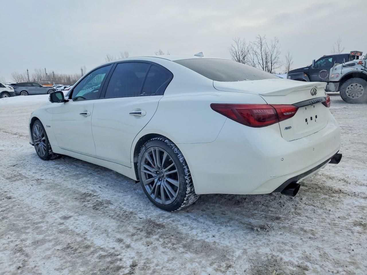 2018 Infiniti Q50 red Sport 400