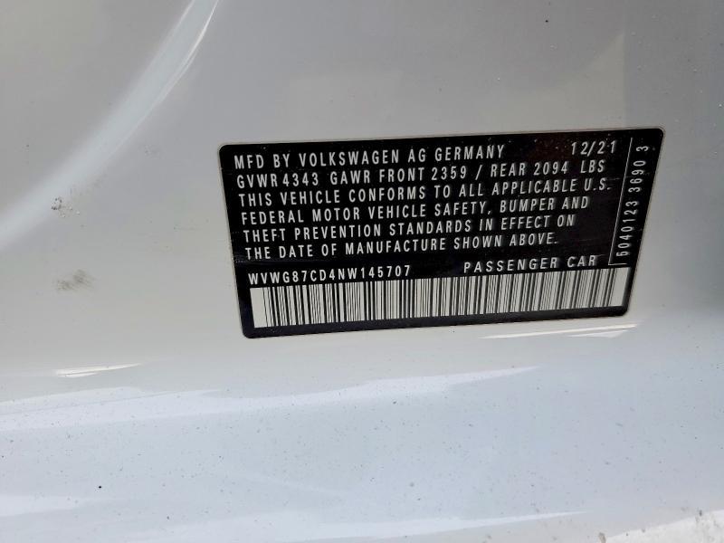 2022 Volkswagen Gti s