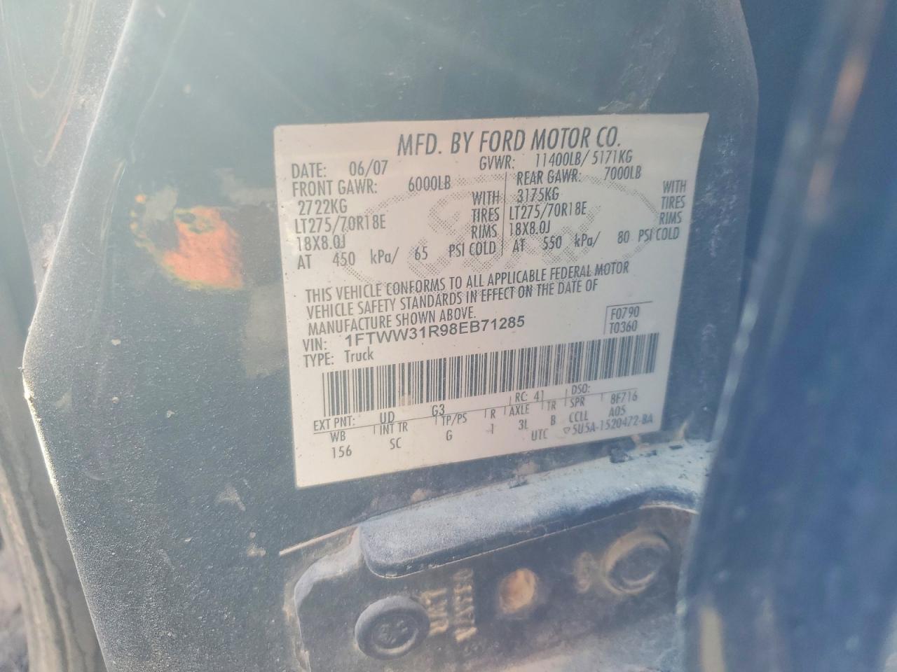 2008 Ford F350 SRW Super Duty
