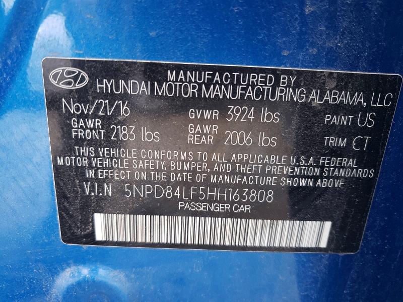2017 Hyundai Elantra se