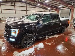 Ford salvage cars for sale: 2021 Ford F150 Supercrew
